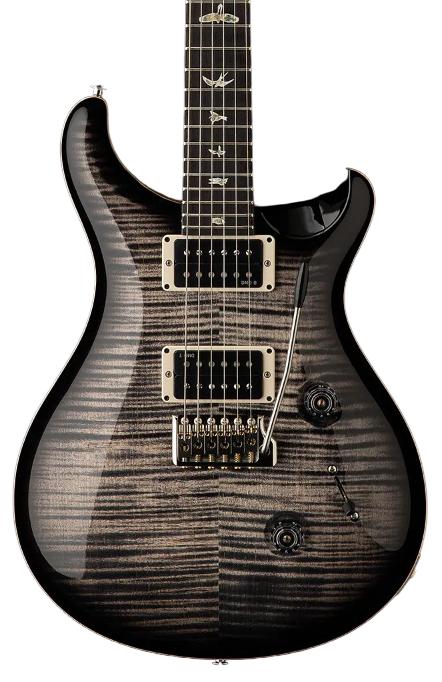 PRS Custom 24 10 Top Electric Guitar in Charcoal Burst - Andertons